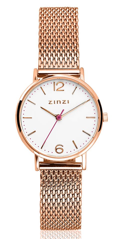 Rosé gouden horloges • Gratis armband cadeau • ZINZI.